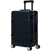 Чемодан Metal Luggage, черный - фото