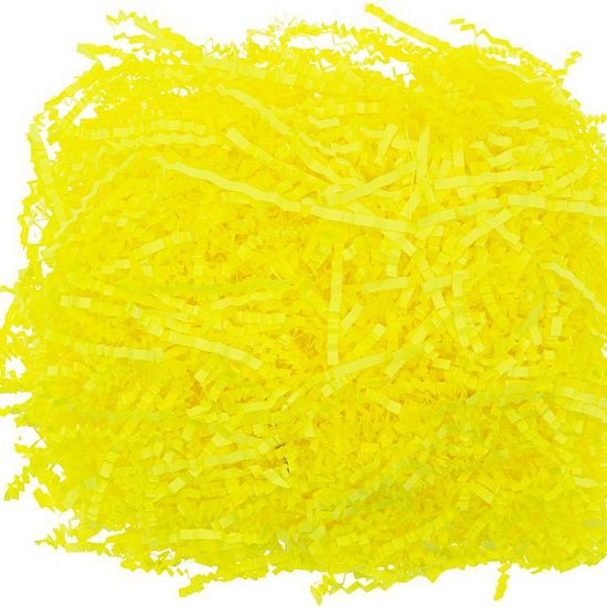 Бумажный наполнитель Chip, желтый неон - подробное фото