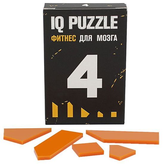 Головоломка IQ Puzzle Figures, цифра 4 - подробное фото