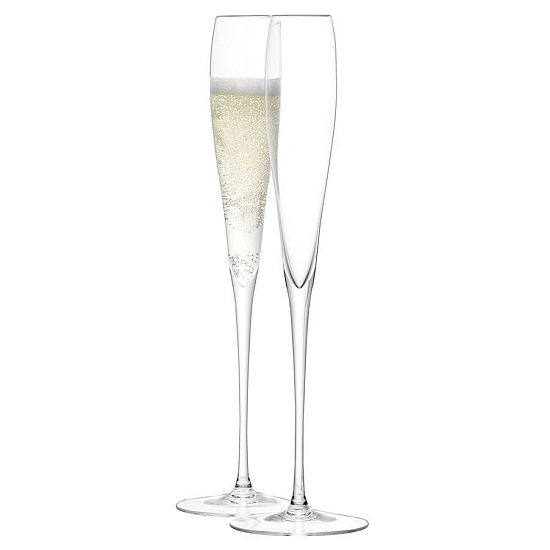 Набор высоких бокалов для шампанского Wine - подробное фото