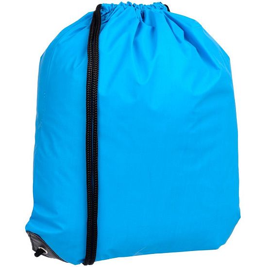 Рюкзак-мешок Manifest Color из светоотражающей ткани, синий - подробное фото
