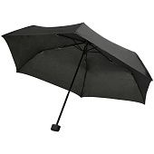 Зонт складной Mini Hit Flach, черный - фото