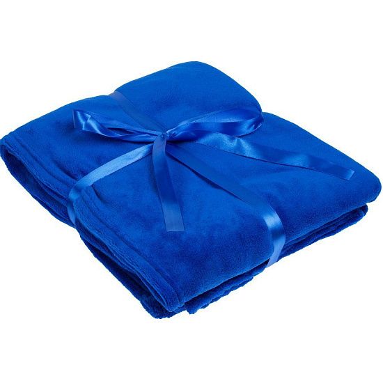 Плед Plush, синий - подробное фото