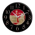 Часы стеклянные на заказ Time Wheel
