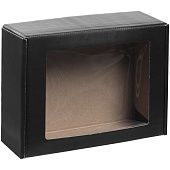 Коробка с окном Visible, черная, уценка - фото