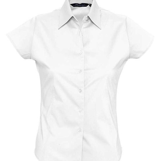 Рубашка женская с коротким рукавом EXCESS, белая - подробное фото