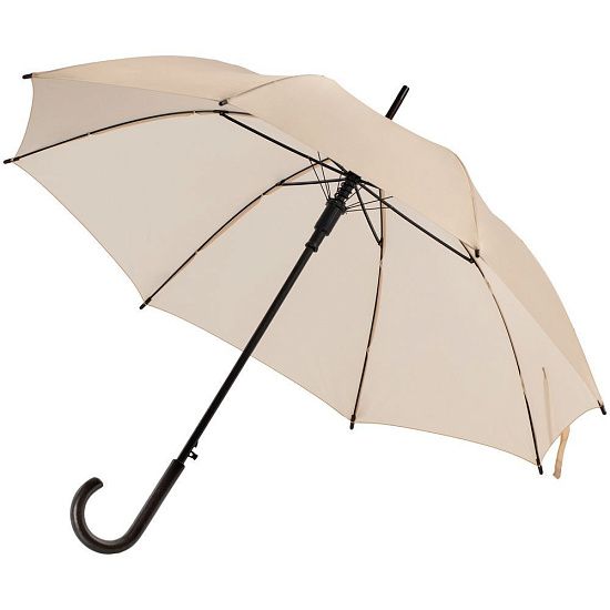 Зонт-трость Standard, бежевый - подробное фото