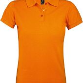 Рубашка поло женская PRIME WOMEN 200 оранжевая - фото