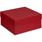 Коробка Satin, большая, красная - фото