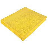 Полотенце махровое Soft Me Large, желтое - фото
