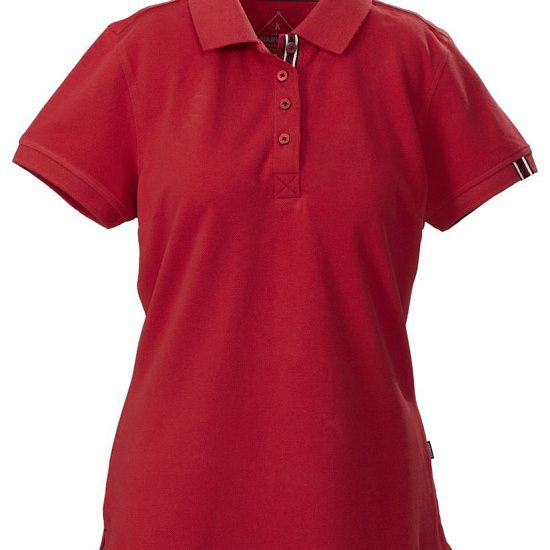 Рубашка поло женская AVON LADIES, красная - подробное фото