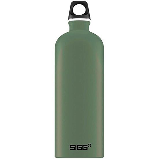 Бутылка для воды Traveller 1000, зеленая - подробное фото