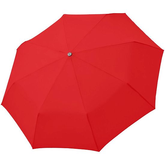 Зонт складной Carbonsteel Magic, красный - подробное фото