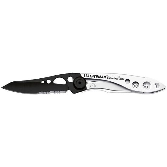 Нож Skeletool KBX, серебристо-черный - подробное фото