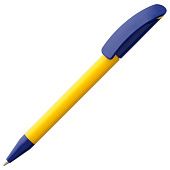 Ручка шариковая Prodir DS3 TPP Special, желтая с синим - фото