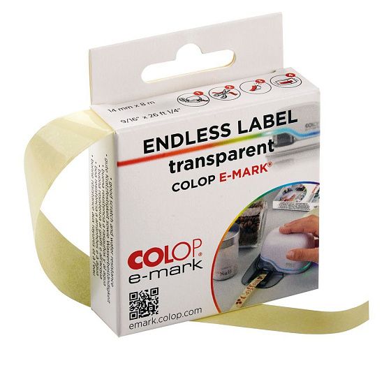 Клейкая лента для принтера Colop e-mark, прозрачная - подробное фото