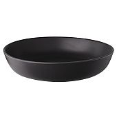 Тарелка глубокая Nordic Kitchen, черная - фото