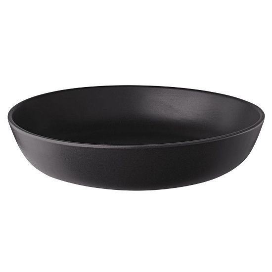 Тарелка глубокая Nordic Kitchen, черная - подробное фото