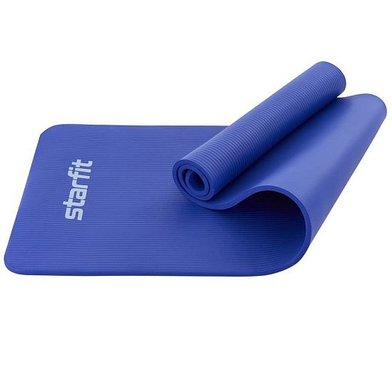 Коврик для йоги и фитнеса Intens, синий - подробное фото