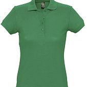 Рубашка поло женская PASSION 170, ярко-зеленая - фото
