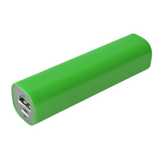 Внешний аккумулятор Easy Shape 2000 мАч, ярко-зеленый - подробное фото