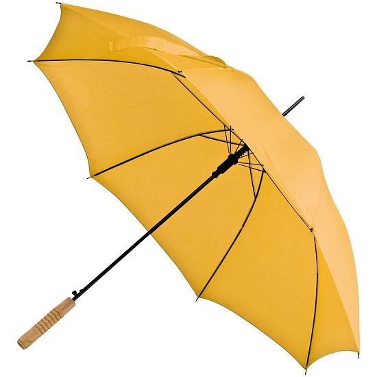 Зонт-трость Lido, желтый - подробное фото