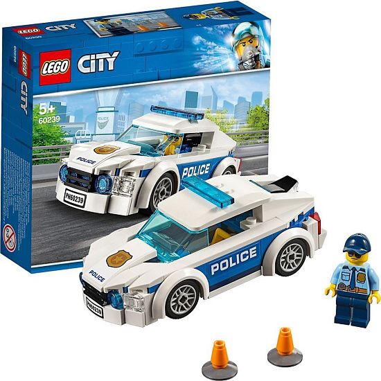 Конструктор «LEGO City. Автомобиль полицейского патруля» - подробное фото