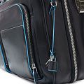 Сумка мужская для ноутбука Piquadro Blue Square, черная