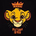 Футболка детская Future King, черная