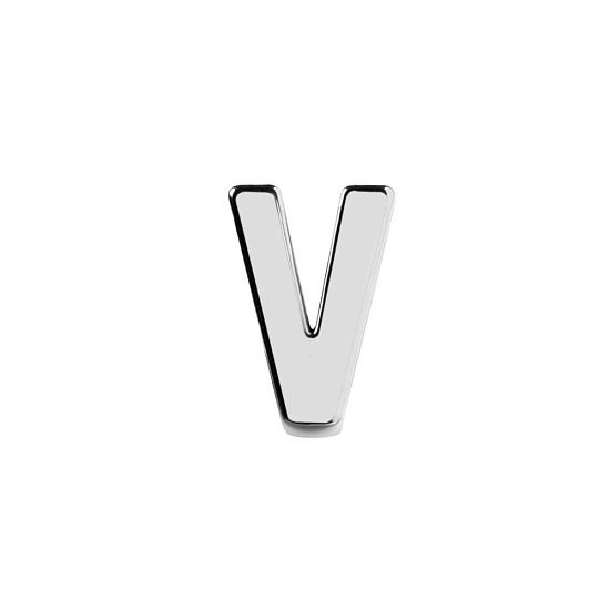 Элемент брелка-конструктора «Буква V» - подробное фото