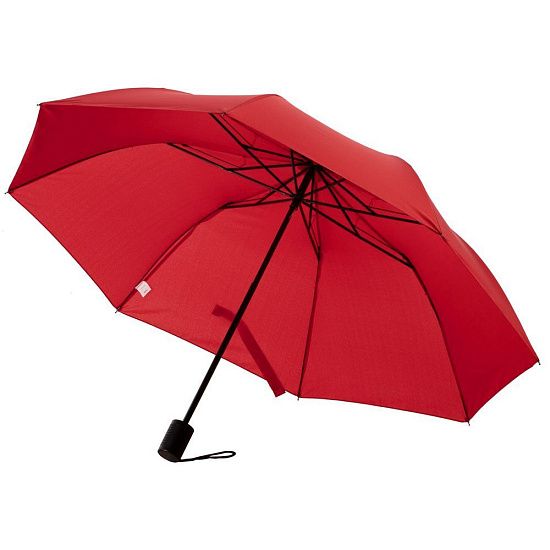 Зонт складной Rain Spell, красный - подробное фото
