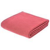 Флисовый плед Warm&Peace XL, розовый (коралловый) - фото