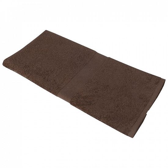 Полотенце Soft Me Medium, коричневое - подробное фото
