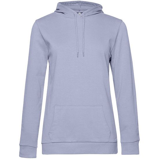 Толстовка с капюшоном женская Hoodie, лиловая - подробное фото