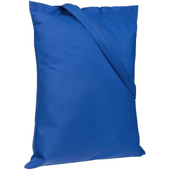 Холщовая сумка Basic 105, ярко-синяя - подробное фото