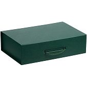 Коробка Case, подарочная, зеленая - фото