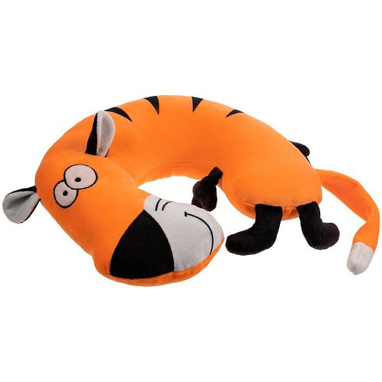 Подушка под шею Bardy, ярко-оранжевая - подробное фото