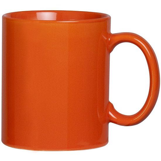 Кружка Promo, оранжевая - подробное фото