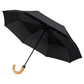 Складной зонт Unit Classic, черный - фото