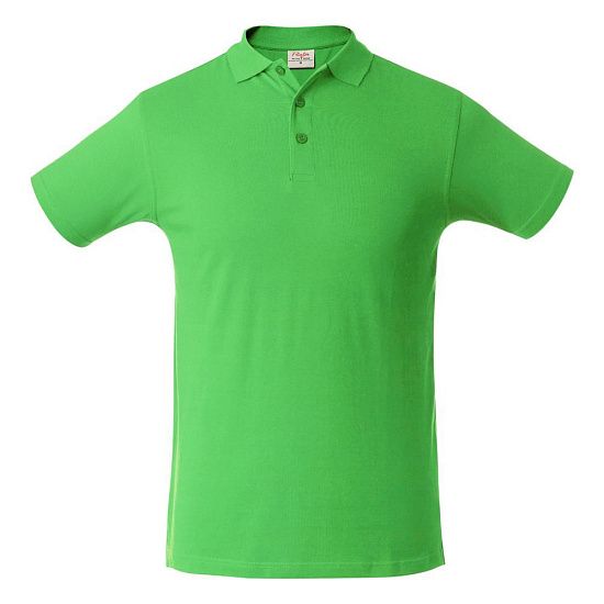 Рубашка поло мужская SURF, зеленое яблоко - подробное фото