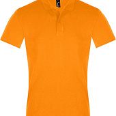 Рубашка поло мужская PERFECT MEN 180 оранжевая - фото