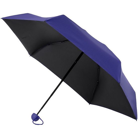 Складной зонт Cameo, механический, синий - подробное фото