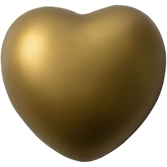 Антистресс «Сердце», золотистый ver.2 - подробное фото