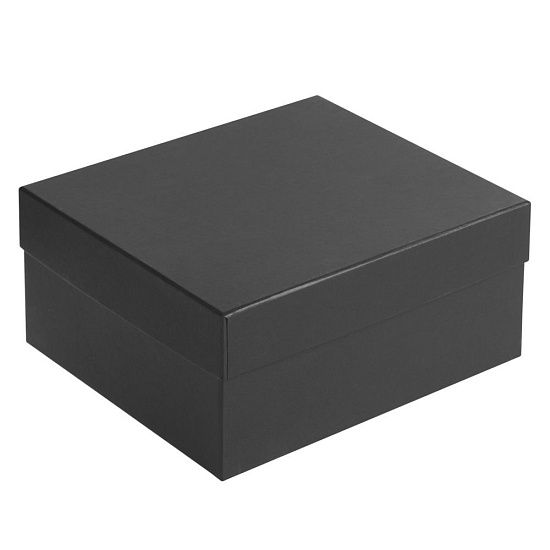 Коробка Satin, большая, черная - подробное фото