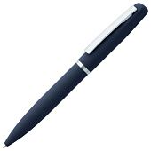 Ручка шариковая Bolt Soft Touch, синяя - фото