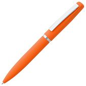 Ручка шариковая Bolt Soft Touch, оранжевая - фото