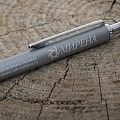 Ручка шариковая Forcer, серебристая