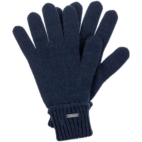 Перчатки Alpine, темно-синие - подробное фото