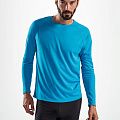 Футболка с длинным рукавом SPORTY LSL MEN, ярко-бирюзовая