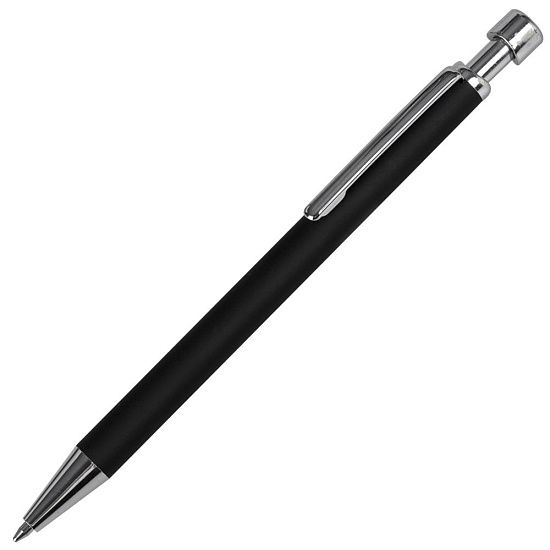 Ручка шариковая Forcer, черная - подробное фото